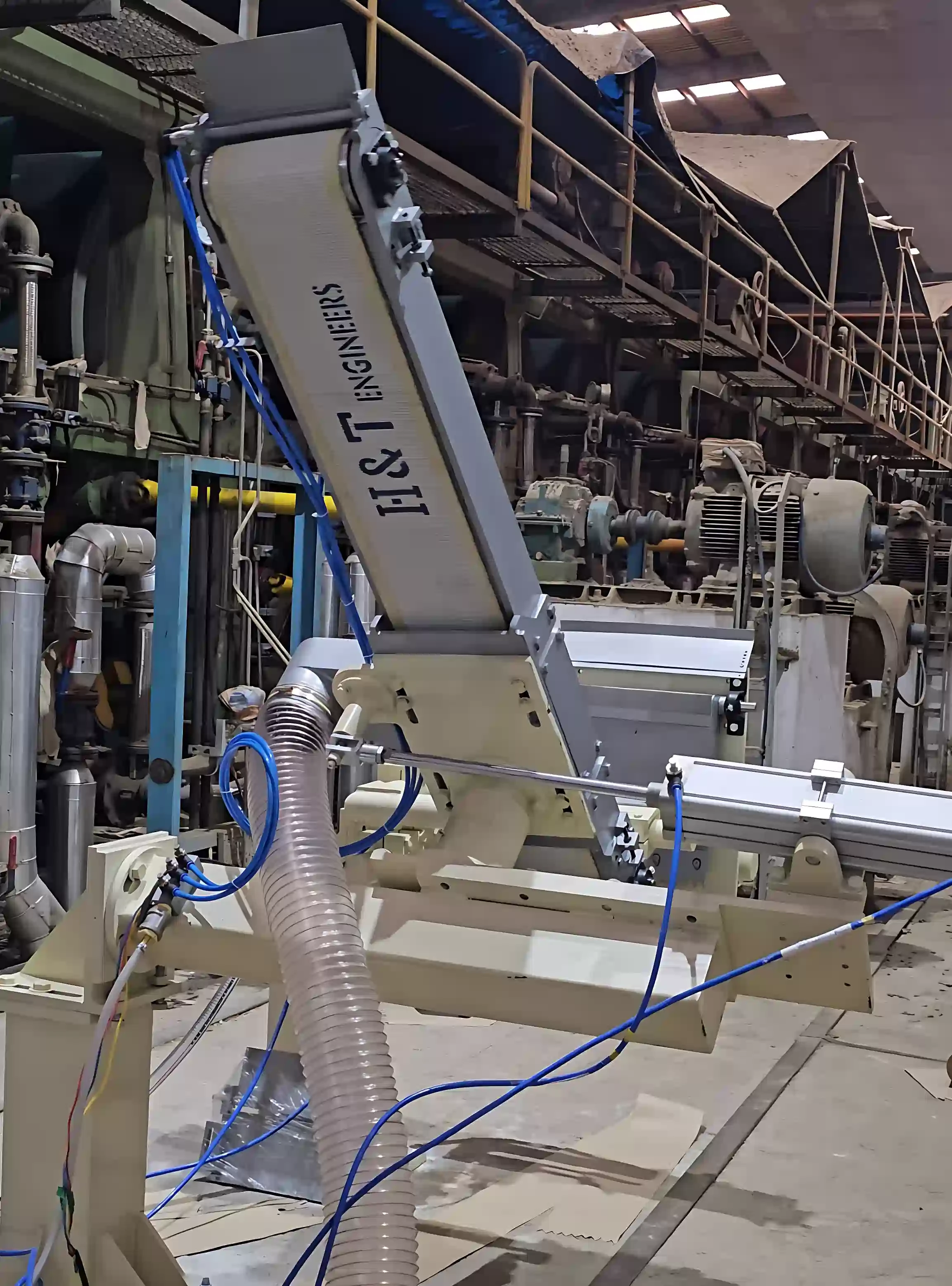 Vacuum Tail Transfer System